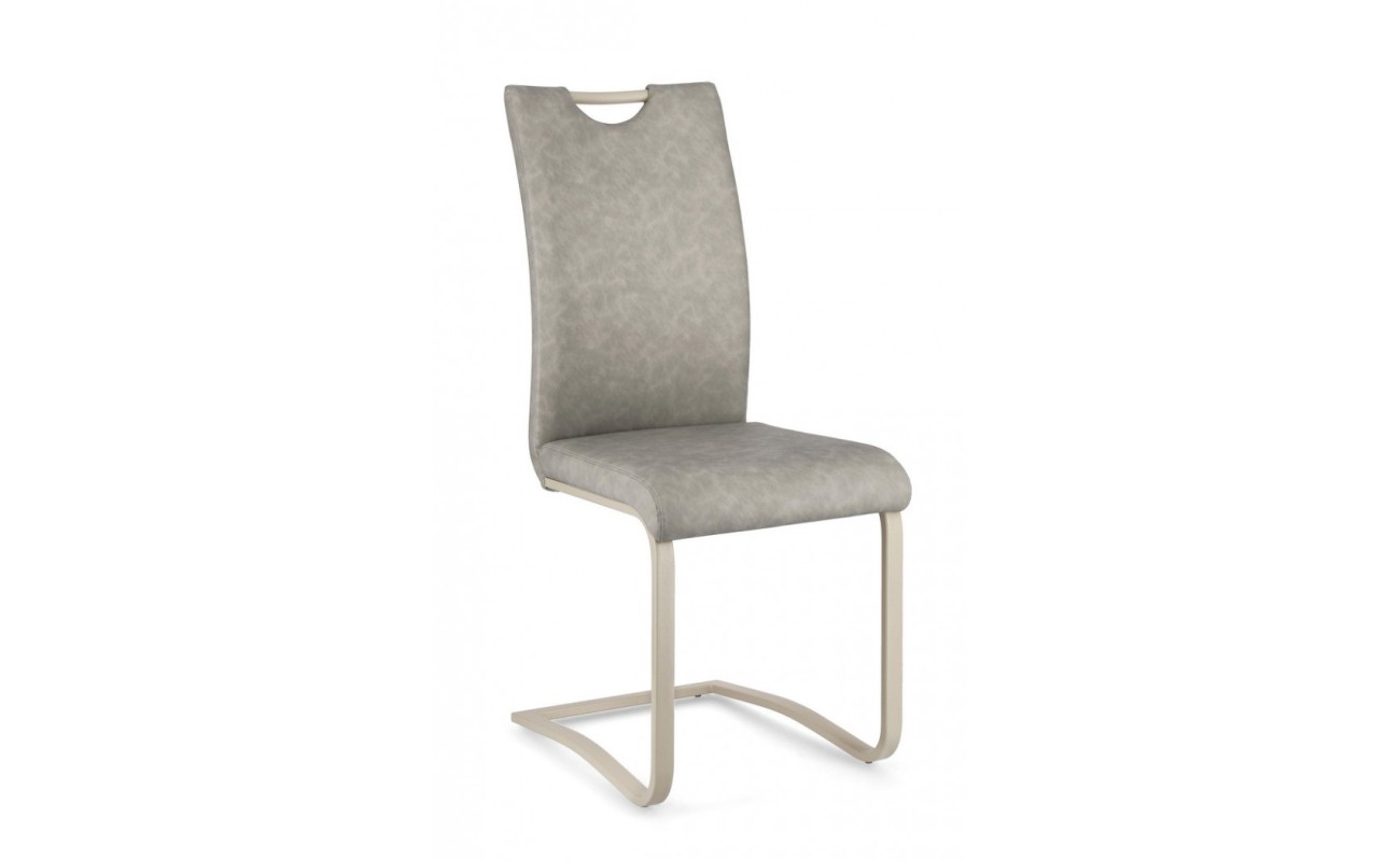 SILLA KENNETH PU GRIS PALOMA