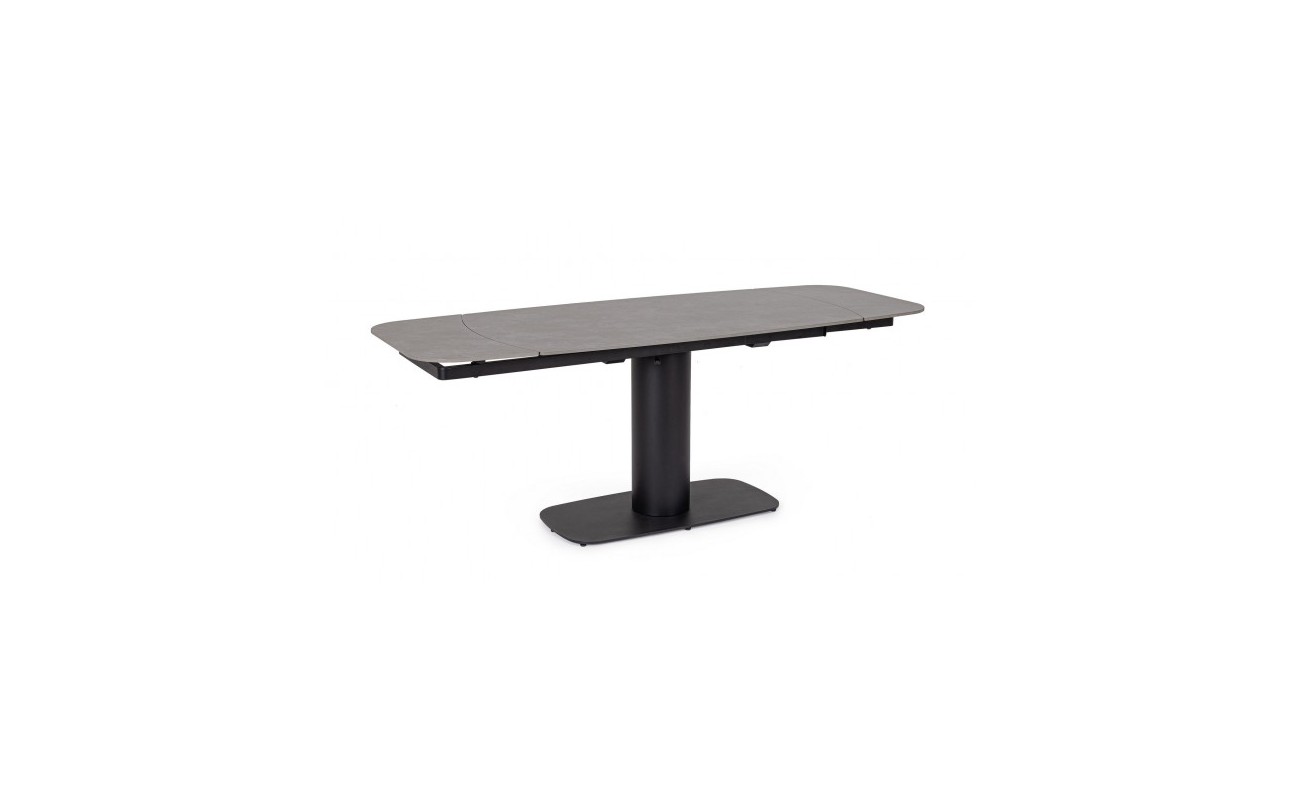 MESA EXT. JEREMIAS 140-200X80 NEGRO