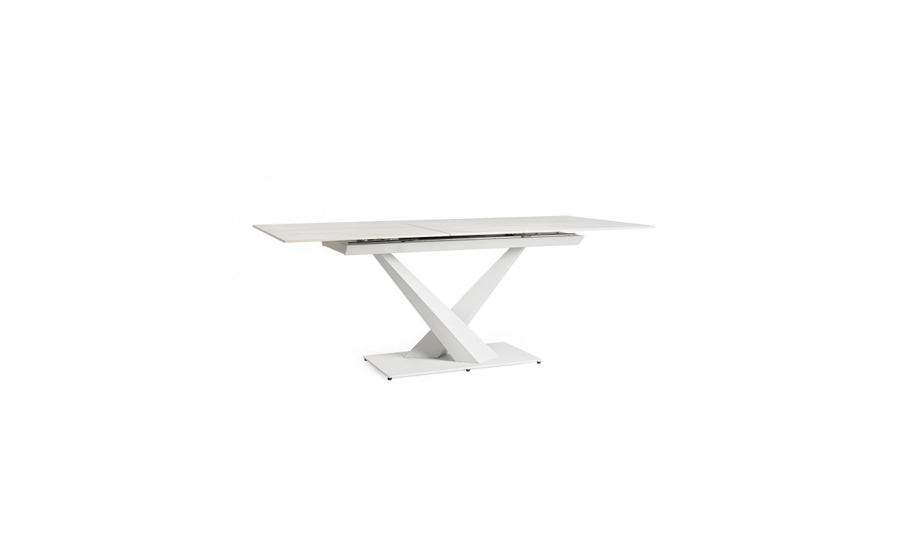 MESA EXT. JOHANNES 160-200X90 BLANCO