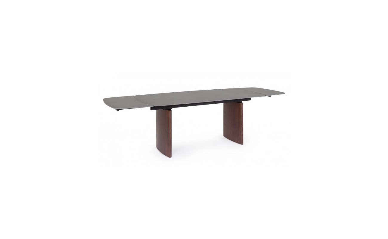 MESA EXT.MAILIS 180/260X90 NOGAL/GRIS