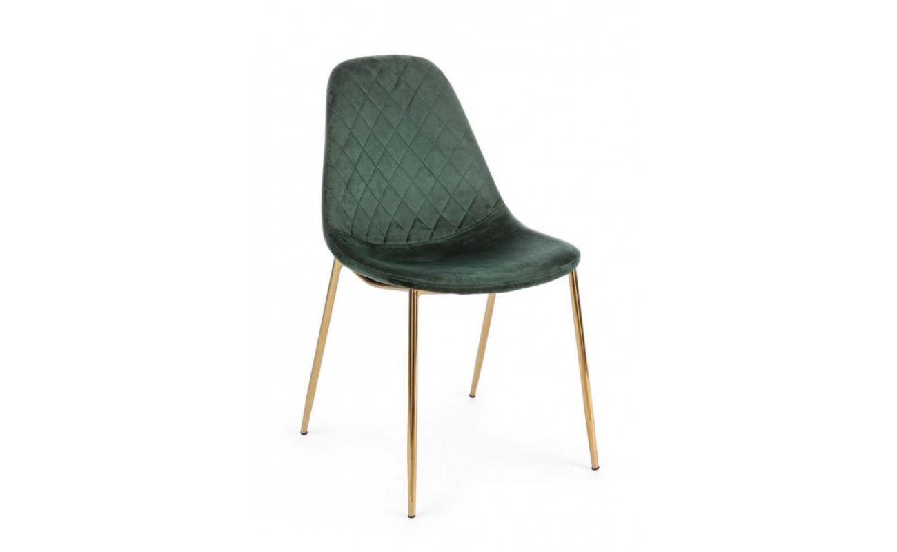 SILLA TERRY TERCIOPELO VERDE OSC