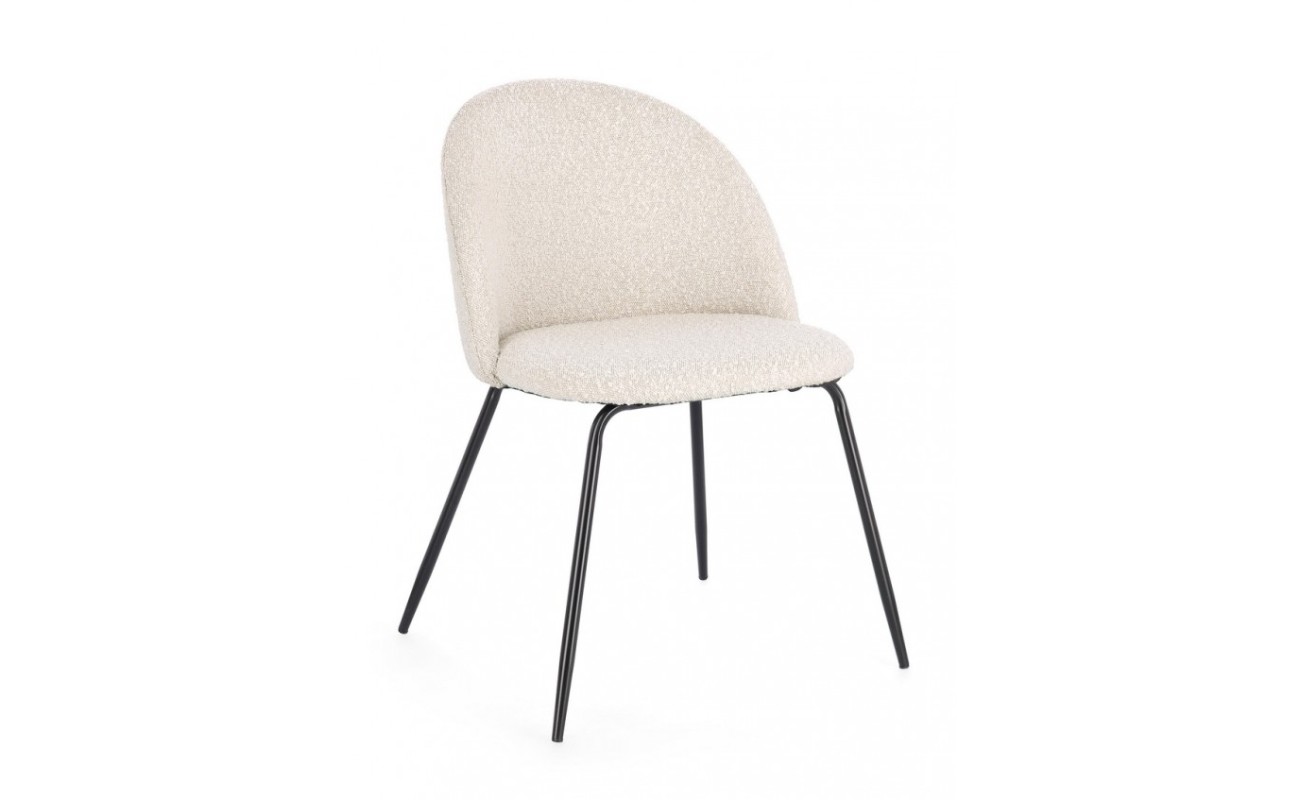 SILLA TANYA NEGRO/MARFIL