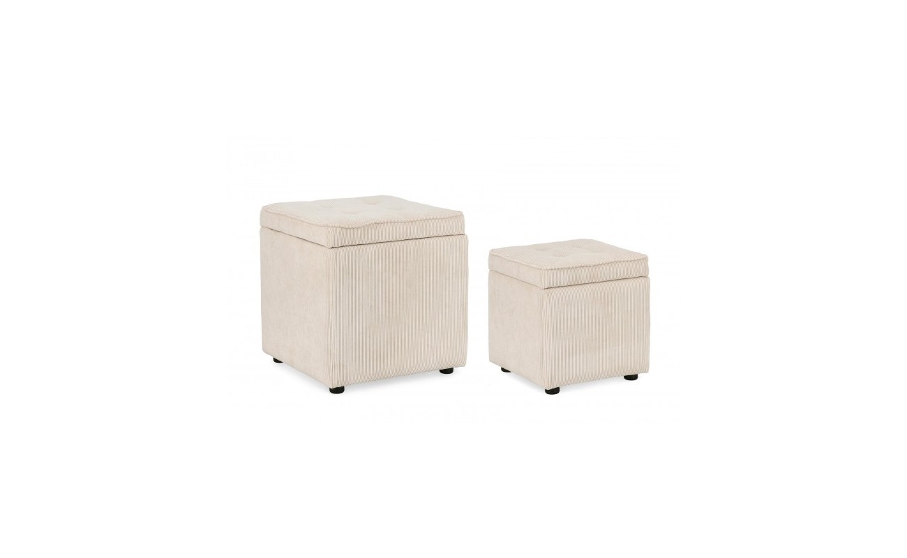 SET2 POUF CON. DYLAN BLANCO