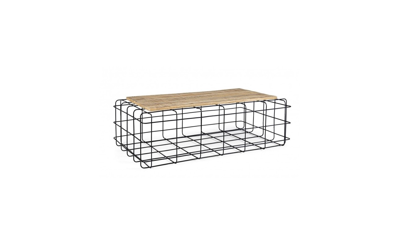 MESITA AUX TRELLIS RECT 110X65