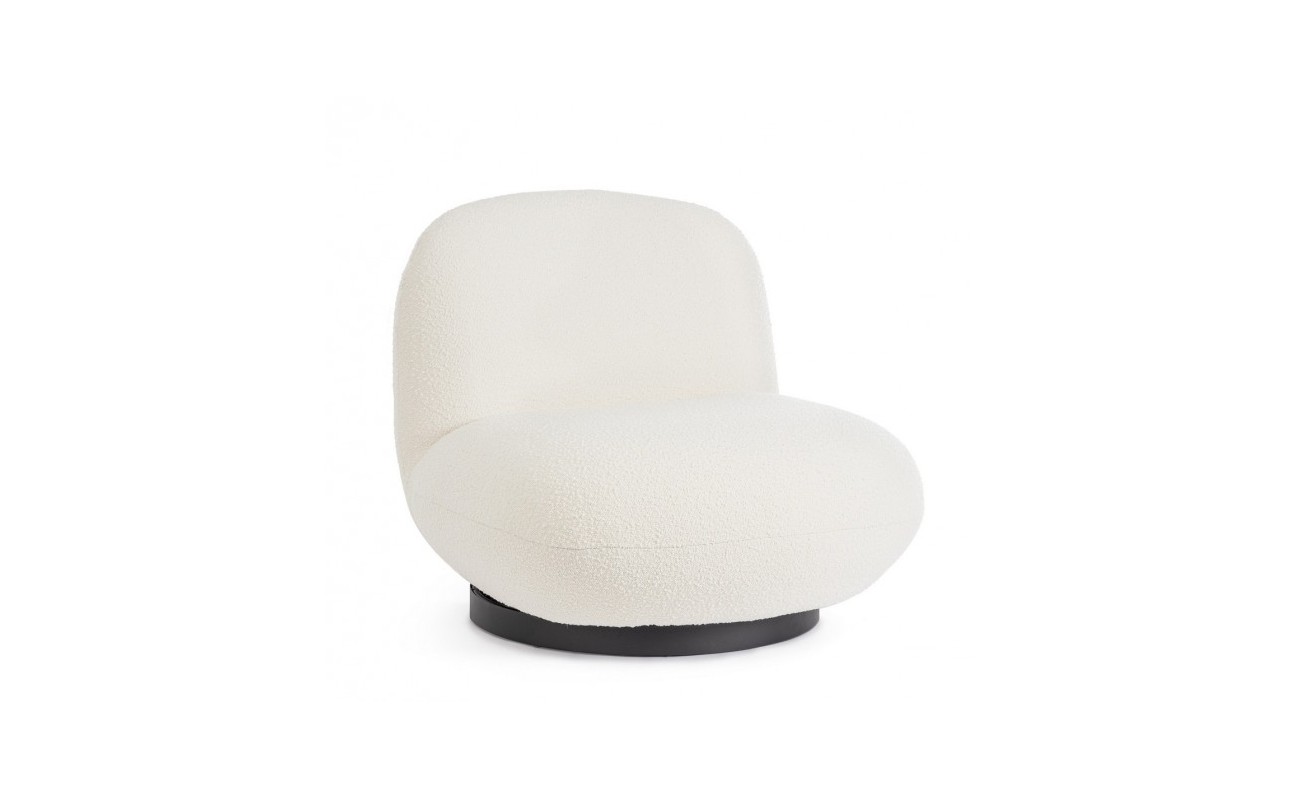 SILLÓN MARGOT GIRAT BLANCO BUCLÉ