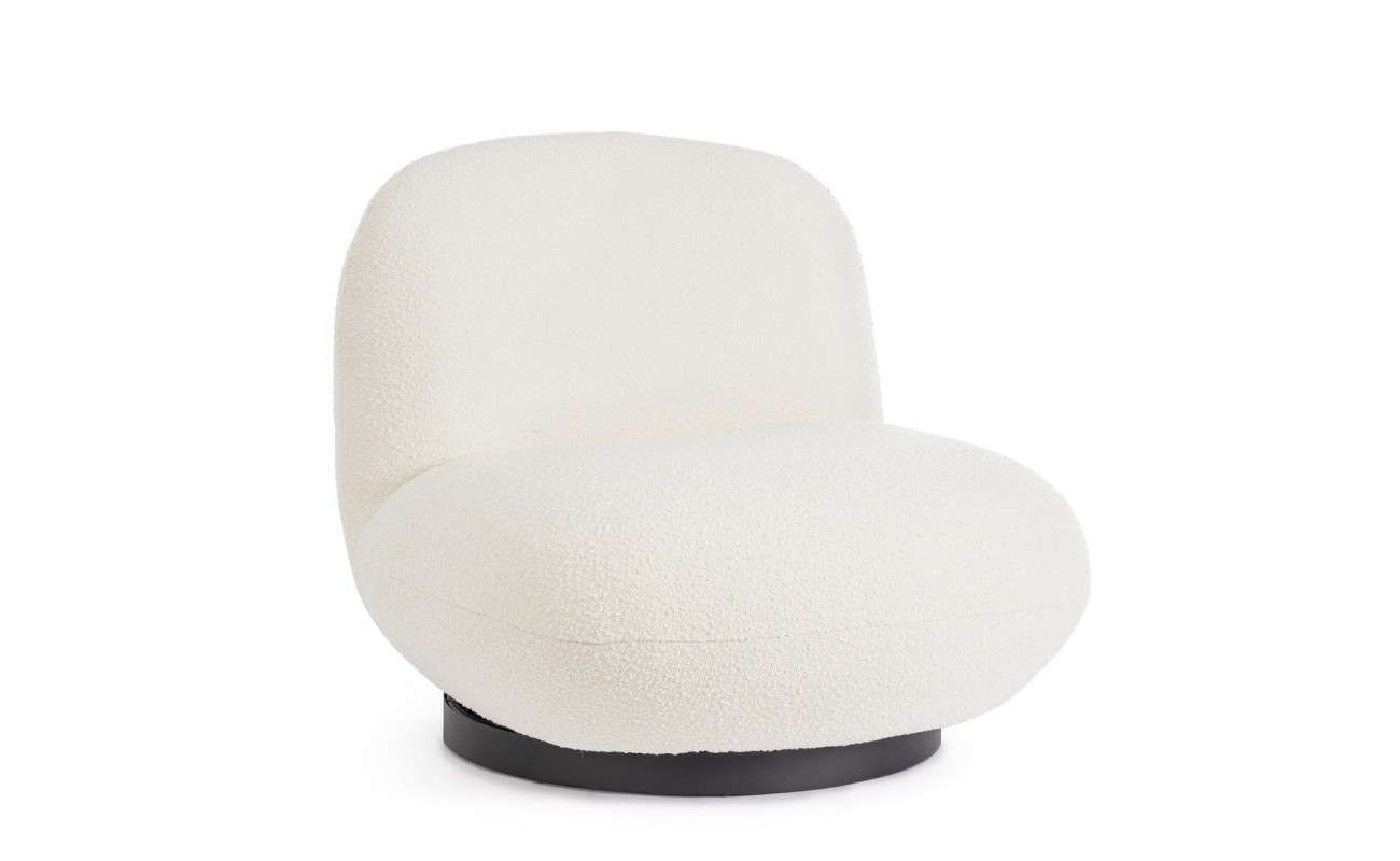 SILLÓN MARGOT GIRAT BLANCO BUCLÉ