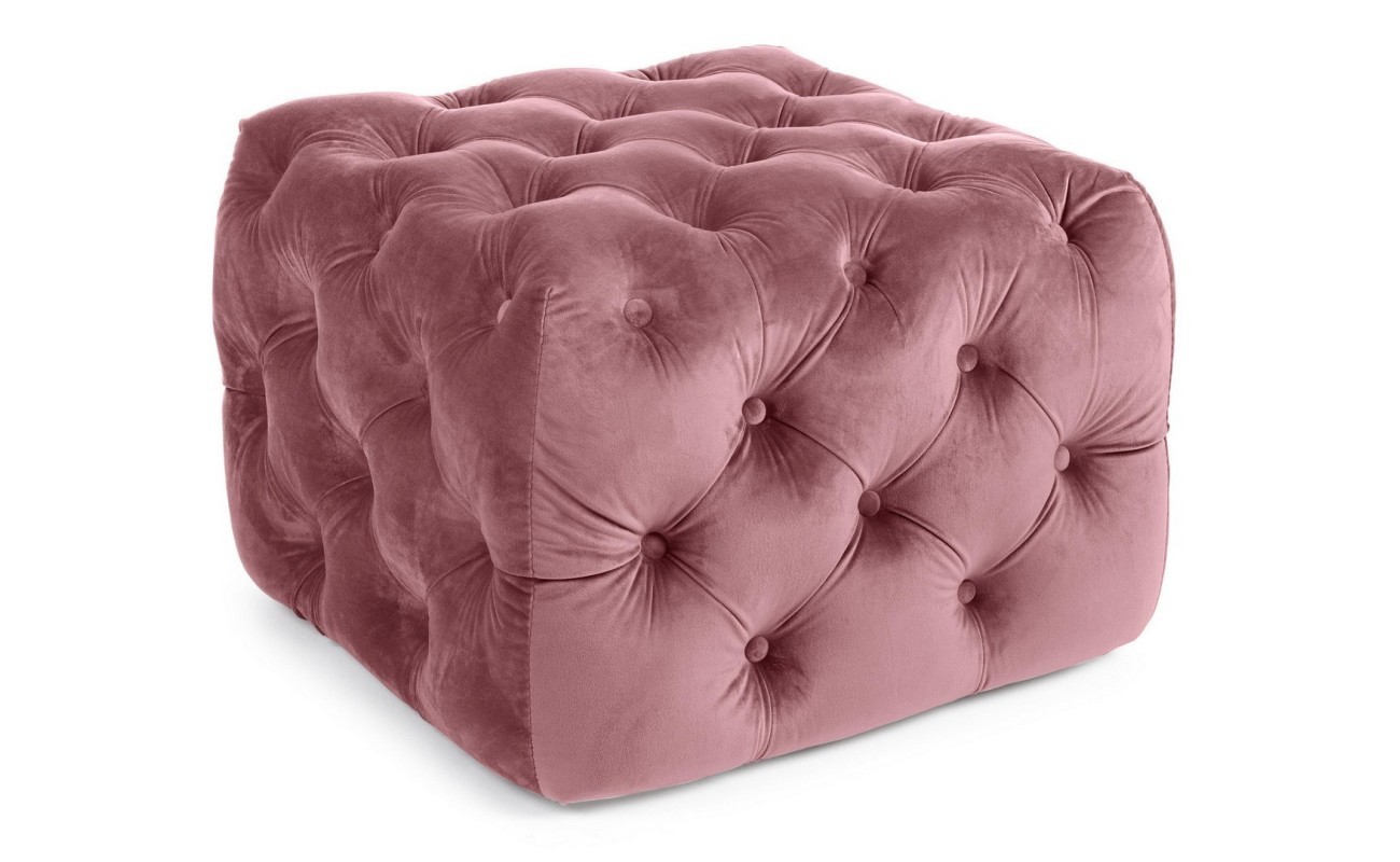 POUF EVAN TERCIOPELO BLUSH S