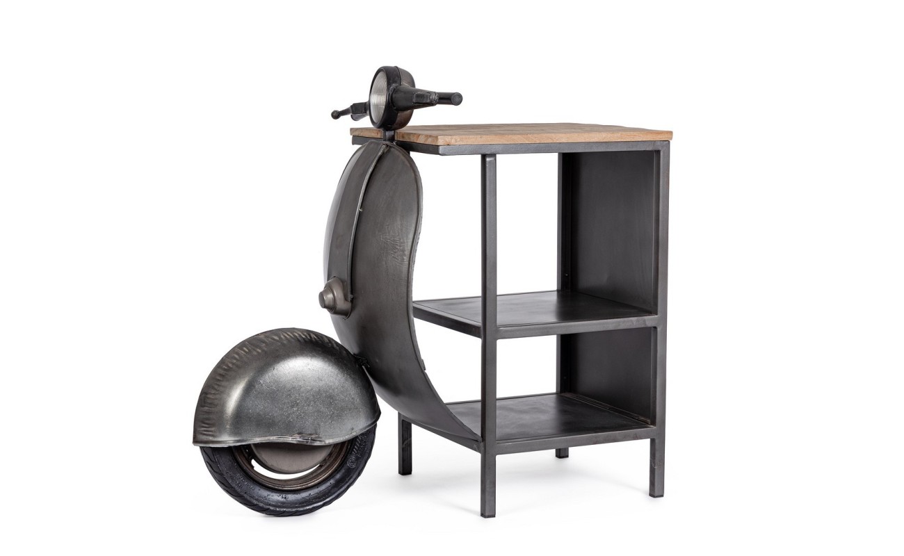 CONSOLA BAR VESPA METAL GRIS