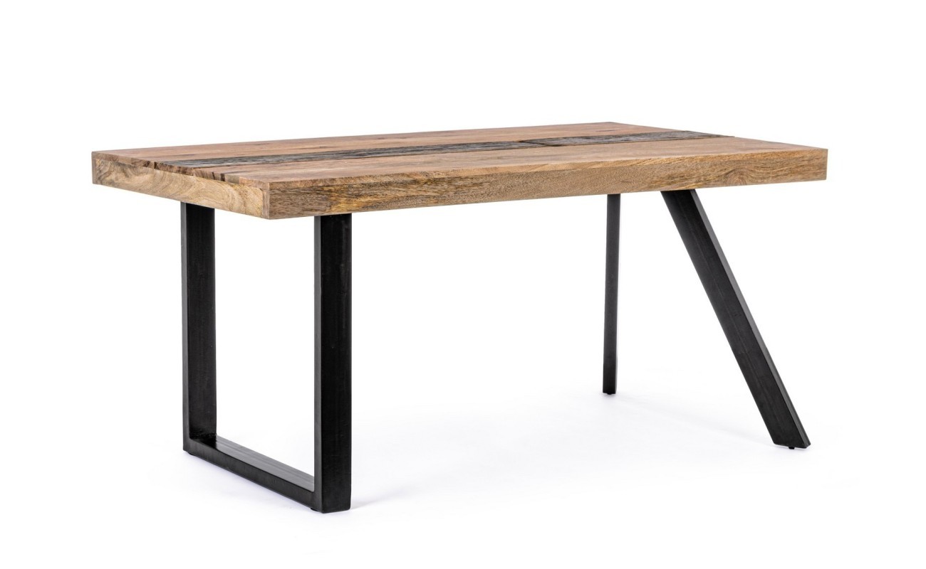 MESA COMEDOR MADERA INDUSTRIAL CHESTER 160X90