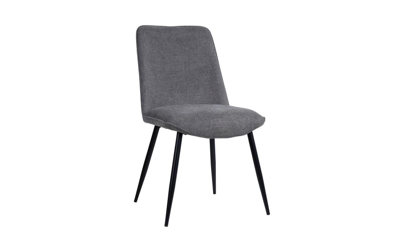 SILLA CORA NERO/GRIGIO SCURO