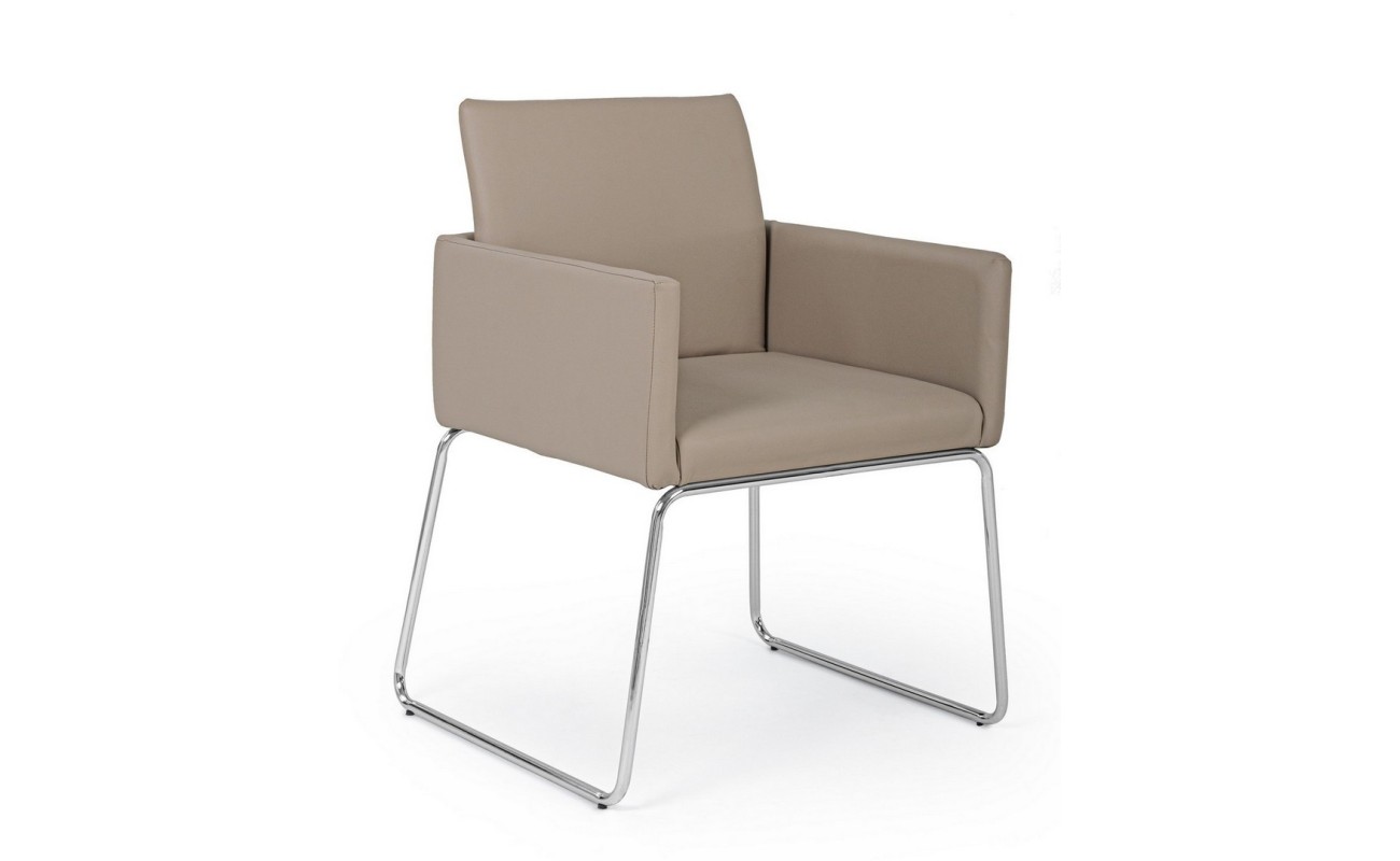 SILLA C-BR SIXTY SINTETICO TORTORA GRIS CENICIE