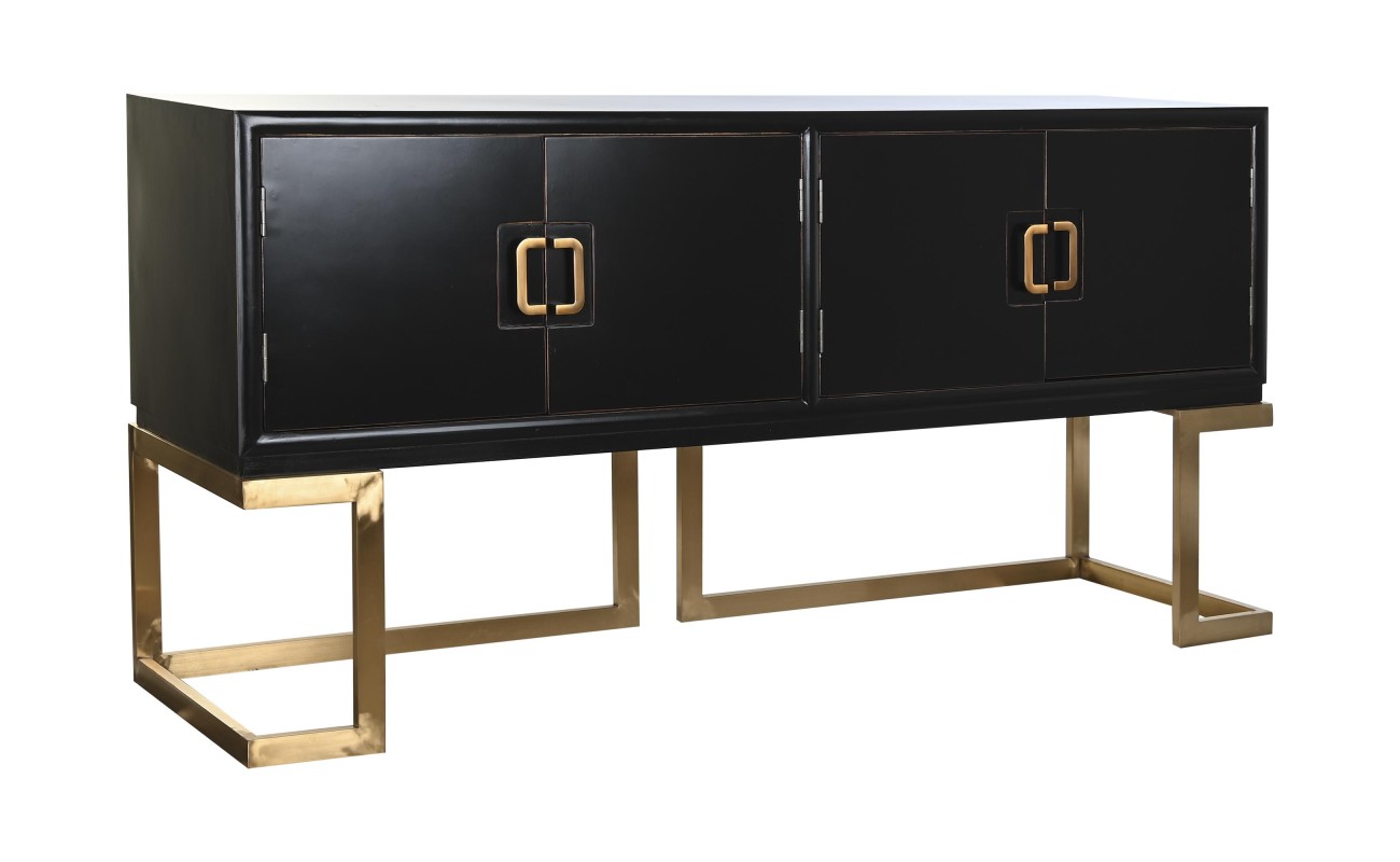 BUFFET ALAMO METAL 180X50X90 NEGRO