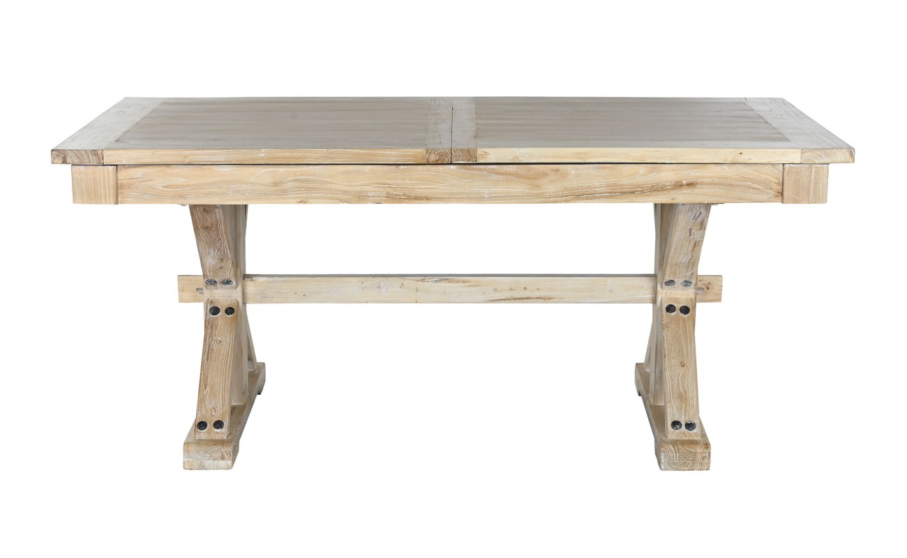 MESA COMEDOR MADERA RECICLADA 180X90X76 240 EXT