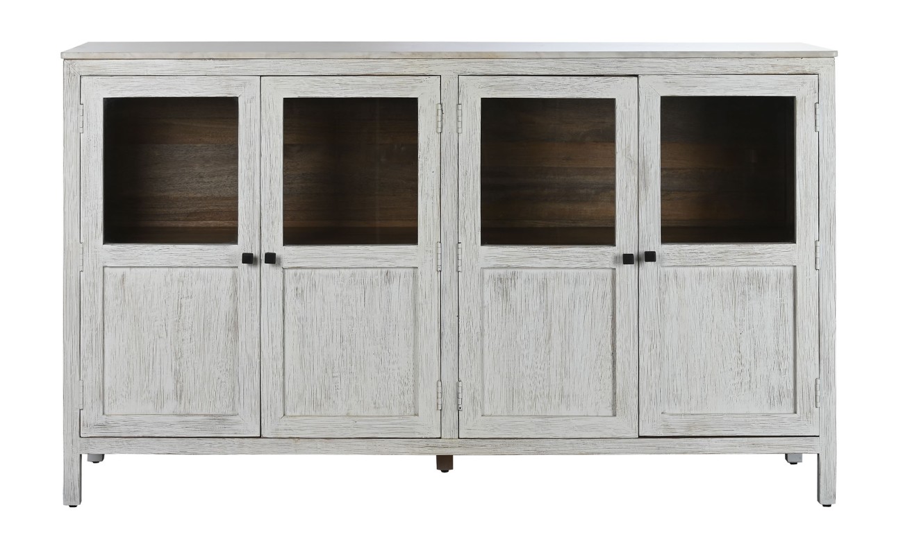 BUFFET MANGO CRISTAL 175X45,2X105 99,80 BLANCO