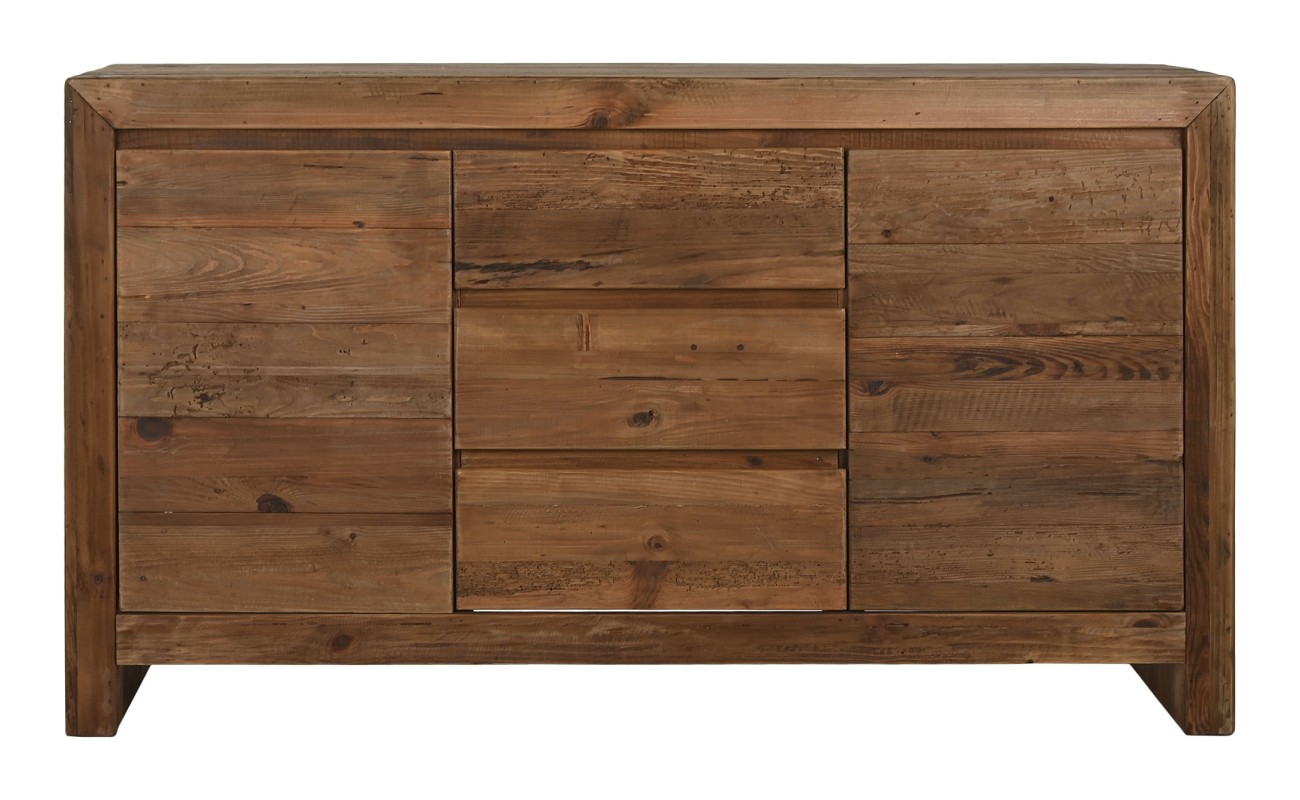 BUFFET MADERA RECICLADA PINO 160X48X90 NATURAL