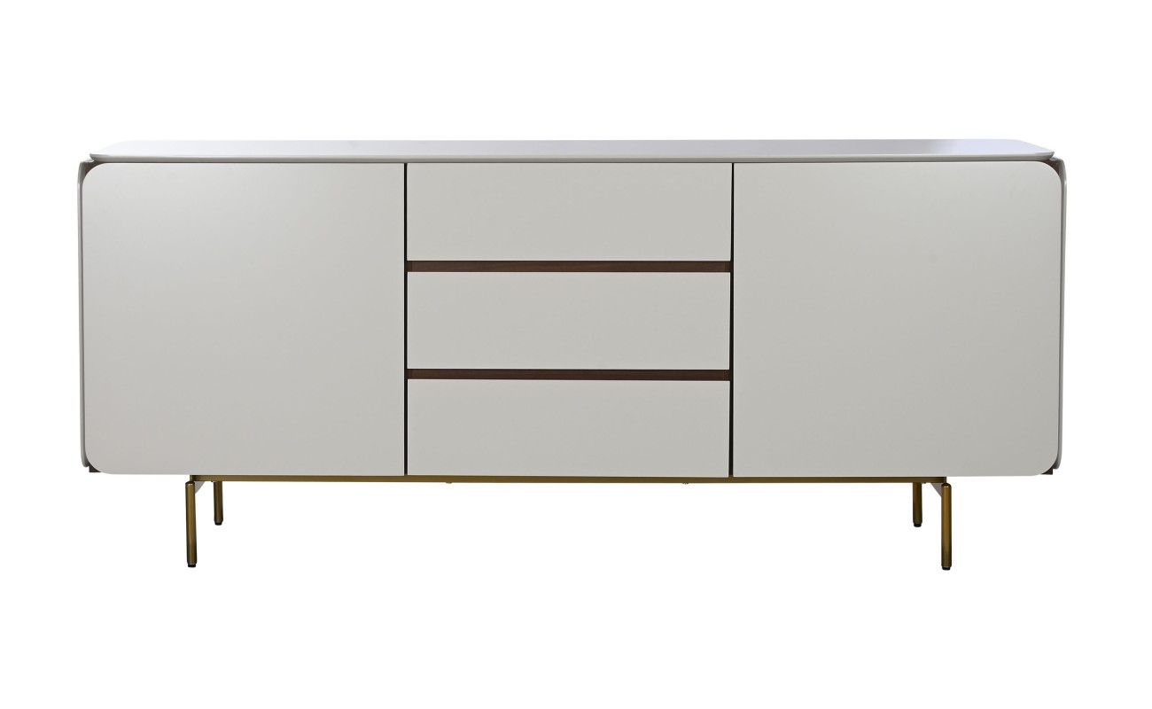 BUFFET MADERA MDF 183X41,5X80 81,70 BLANCO