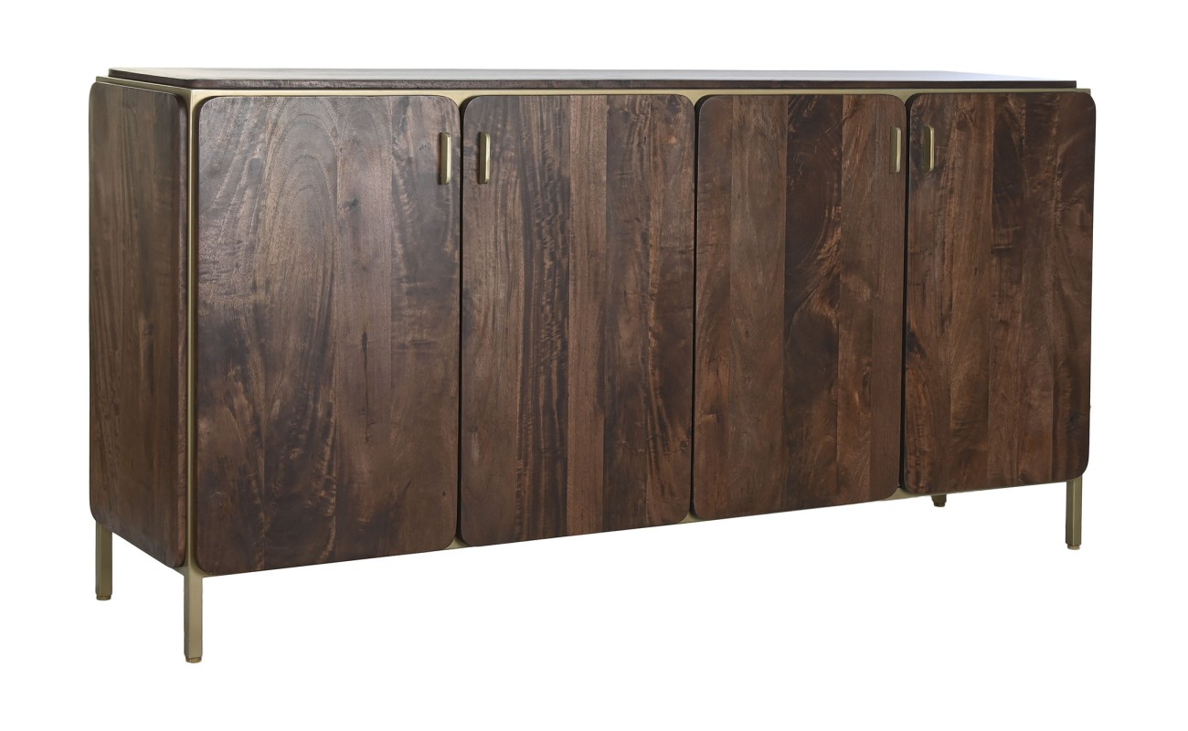 BUFFET ACERO MANGO 160X40X81 MARRON