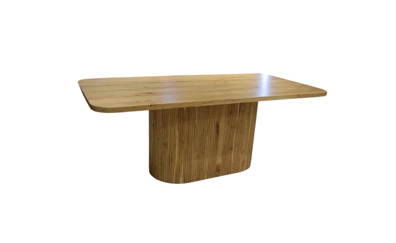 MESA COMEDOR ACACIA 200X100X76