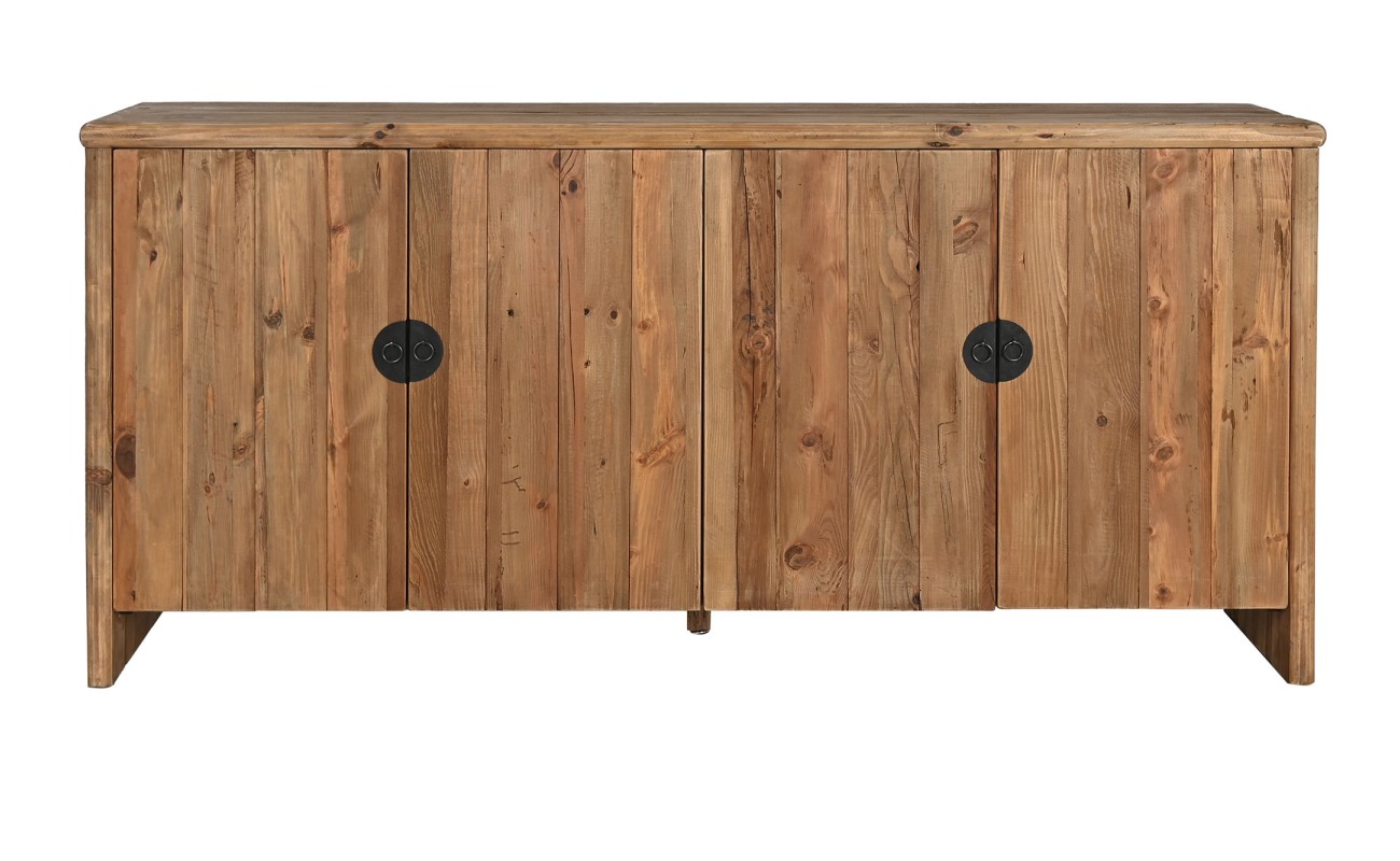 BUFFET MADERA RECICLADA PINO 190X45X90 NATURAL