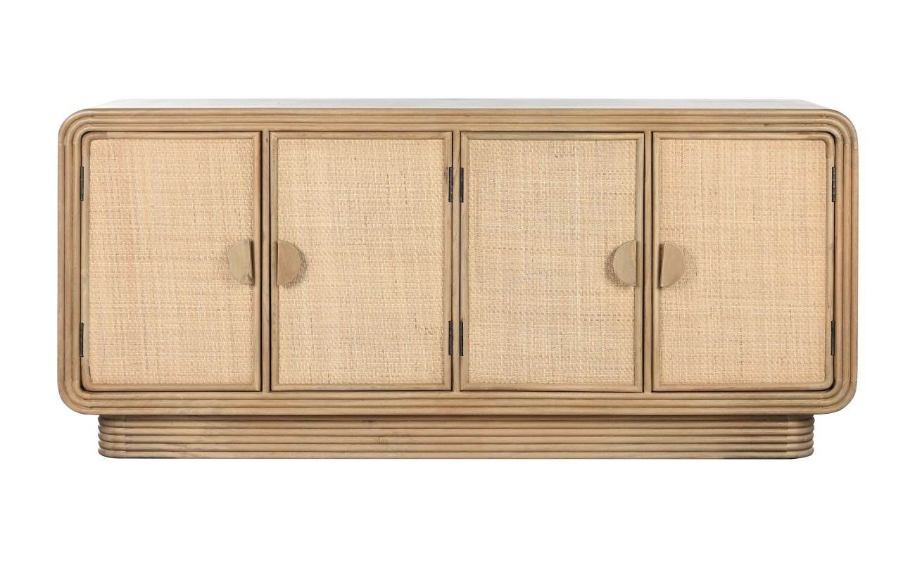 BUFFET MADERA RATAN 180X45X80 73,00 NATURAL