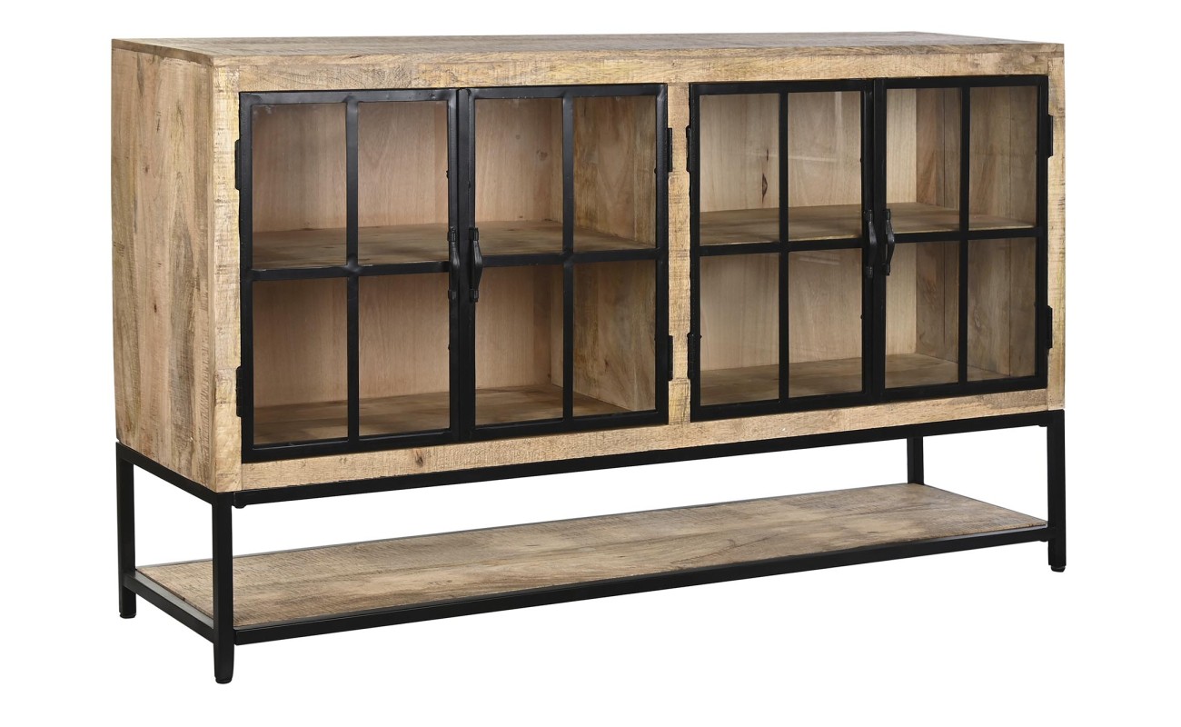 BUFFET MANGO METAL 170X45X100 70,80 NATURAL