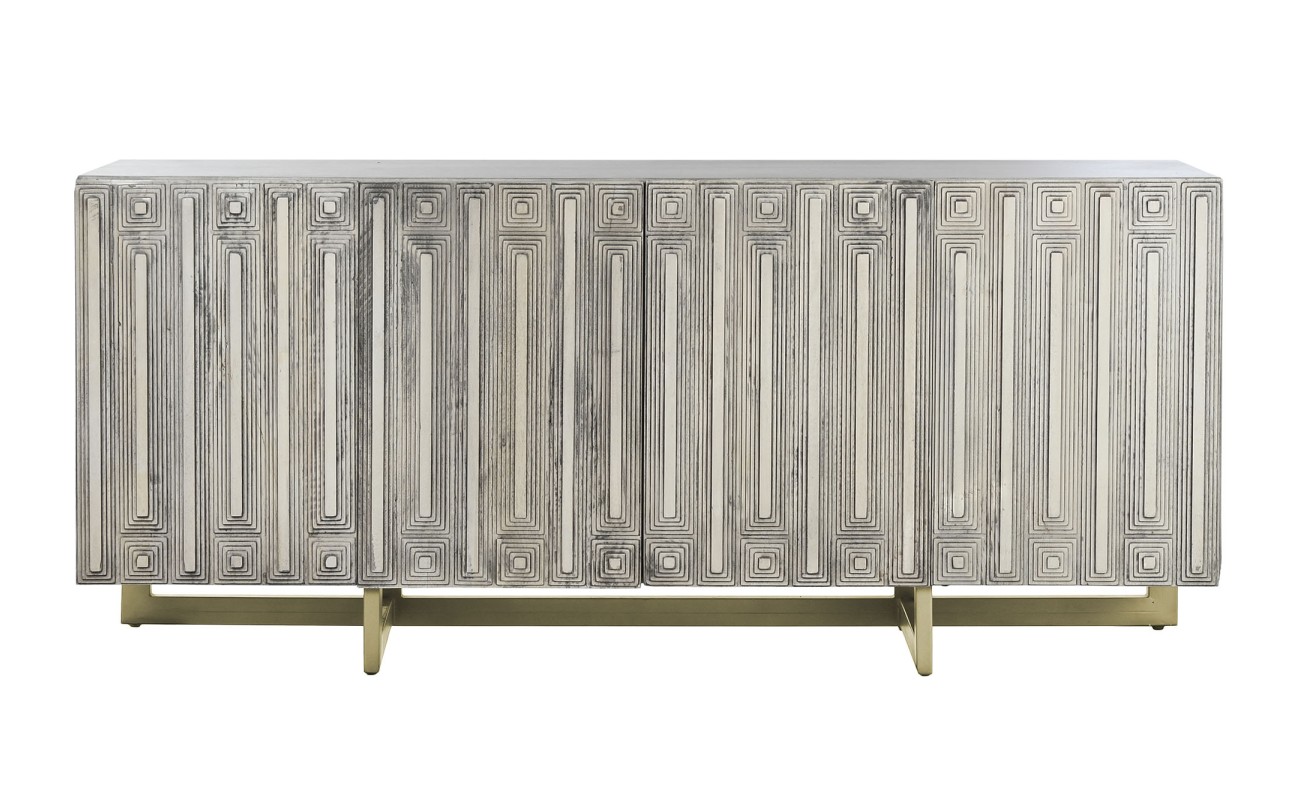 BUFFET MANGO METAL 180X38,7X80 67,10 DESGASTADO