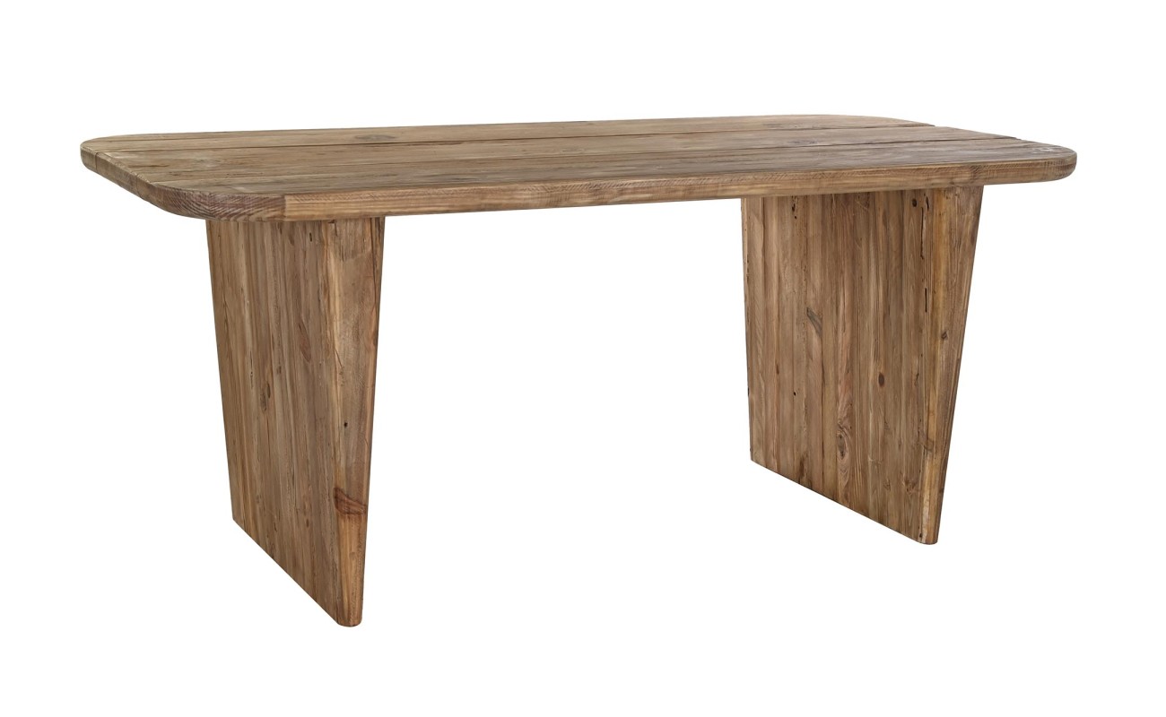 MESA COMEDOR MADERA RECICLADA PINO 180X90X77