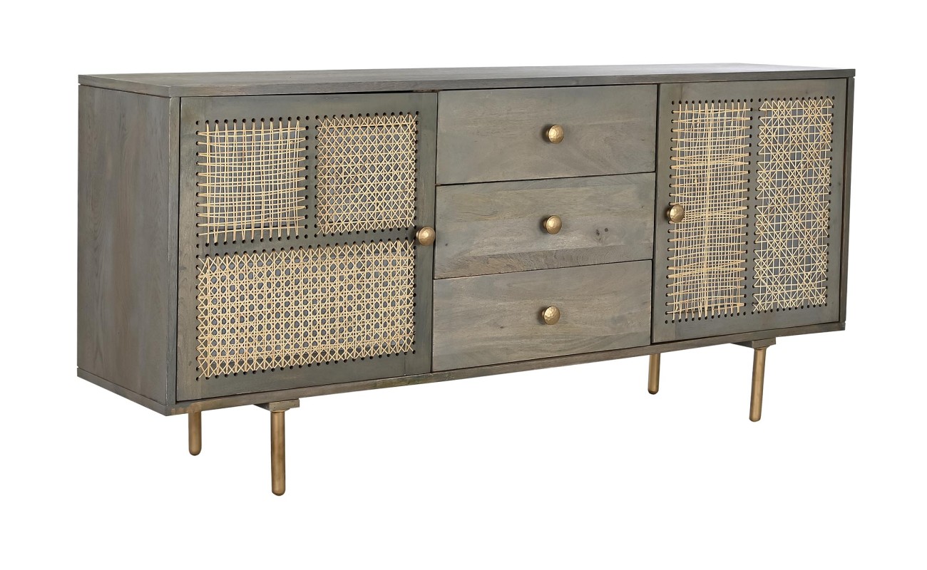 BUFFET MANGO MDF 160X40X75 GRIS