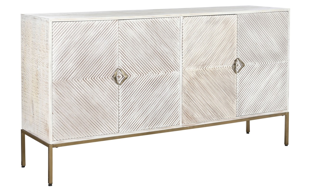 BUFFET MANGO METAL 170X40X90 68,80 DECAPE BLANCO