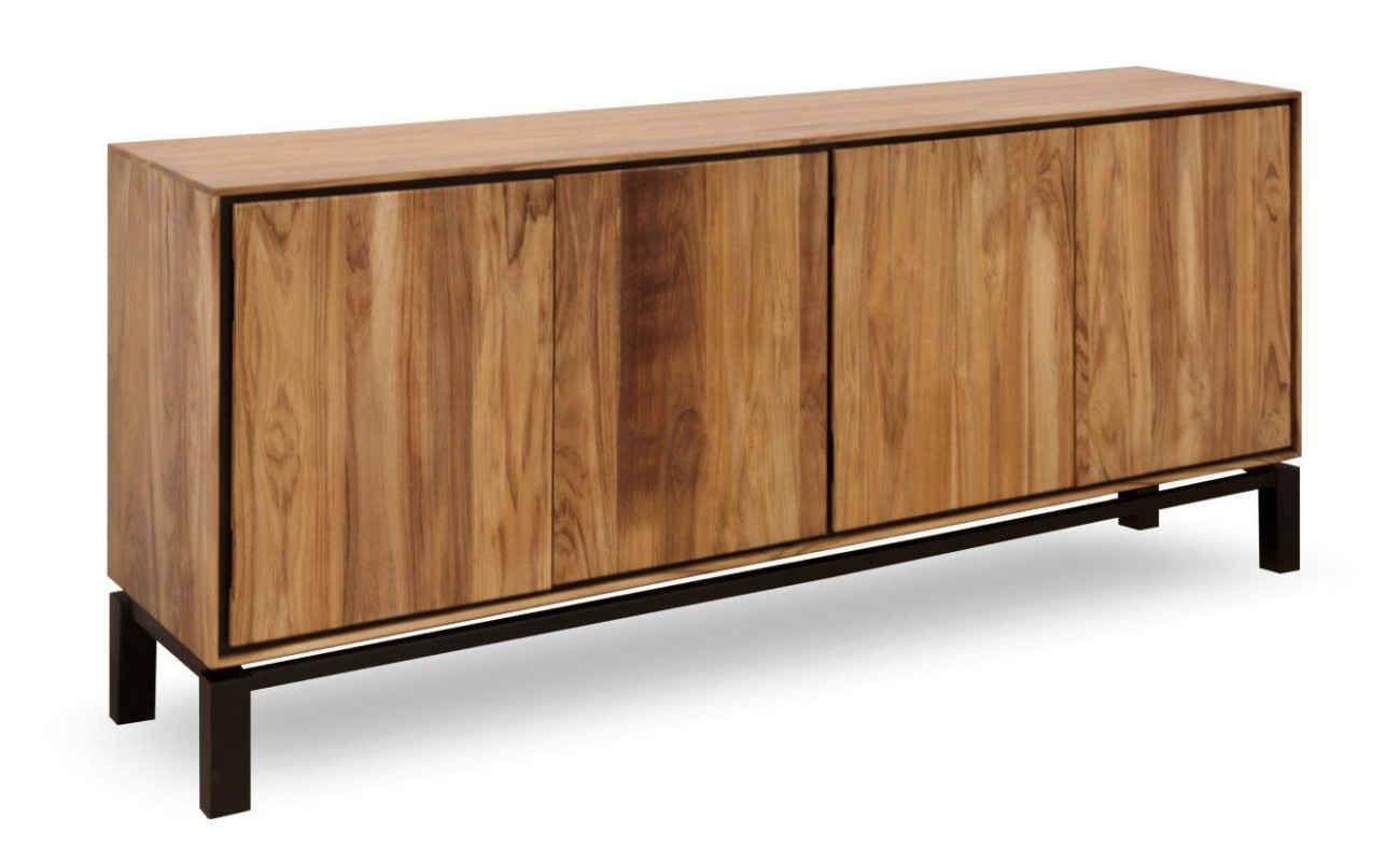 BUFFET TECA ACACIA 175X40X80