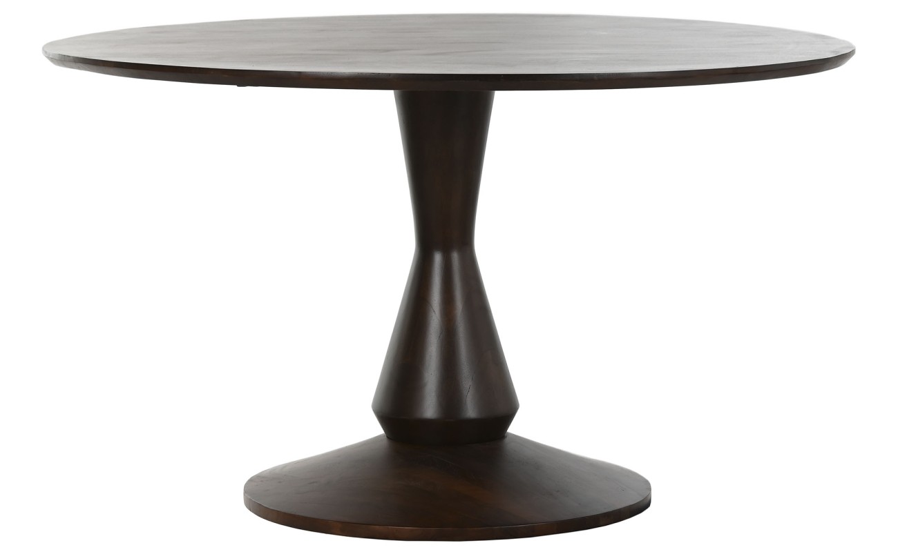 MESA REDONDA COMEDOR ACACIA 136X136X76