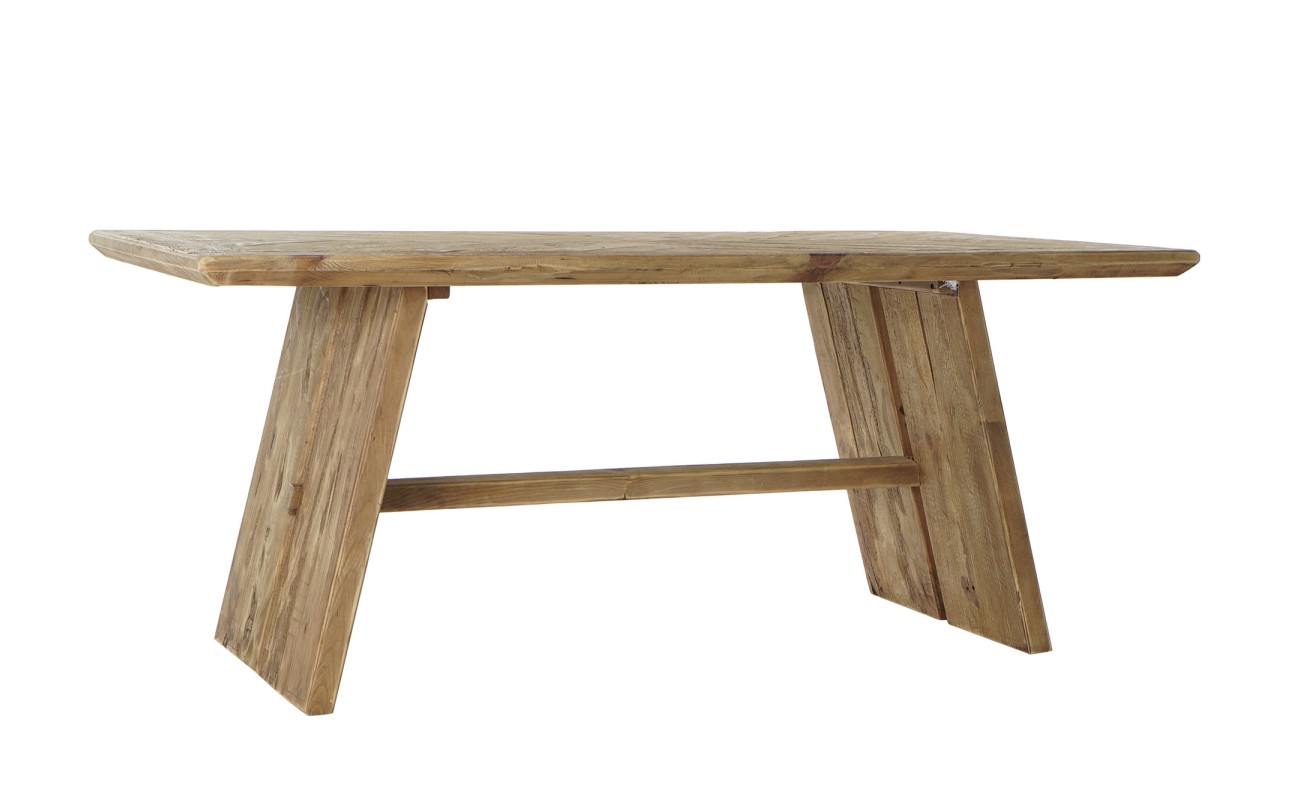 MESA COMEDOR MADERA RECICLADA 180X95X76 60,00