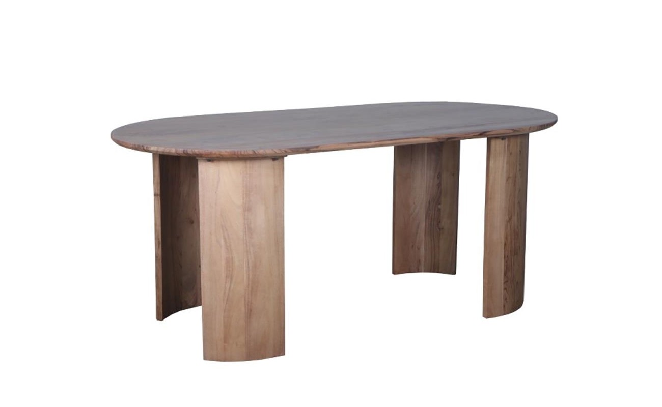 MESA COMEDOR ACACIA 240X100X75