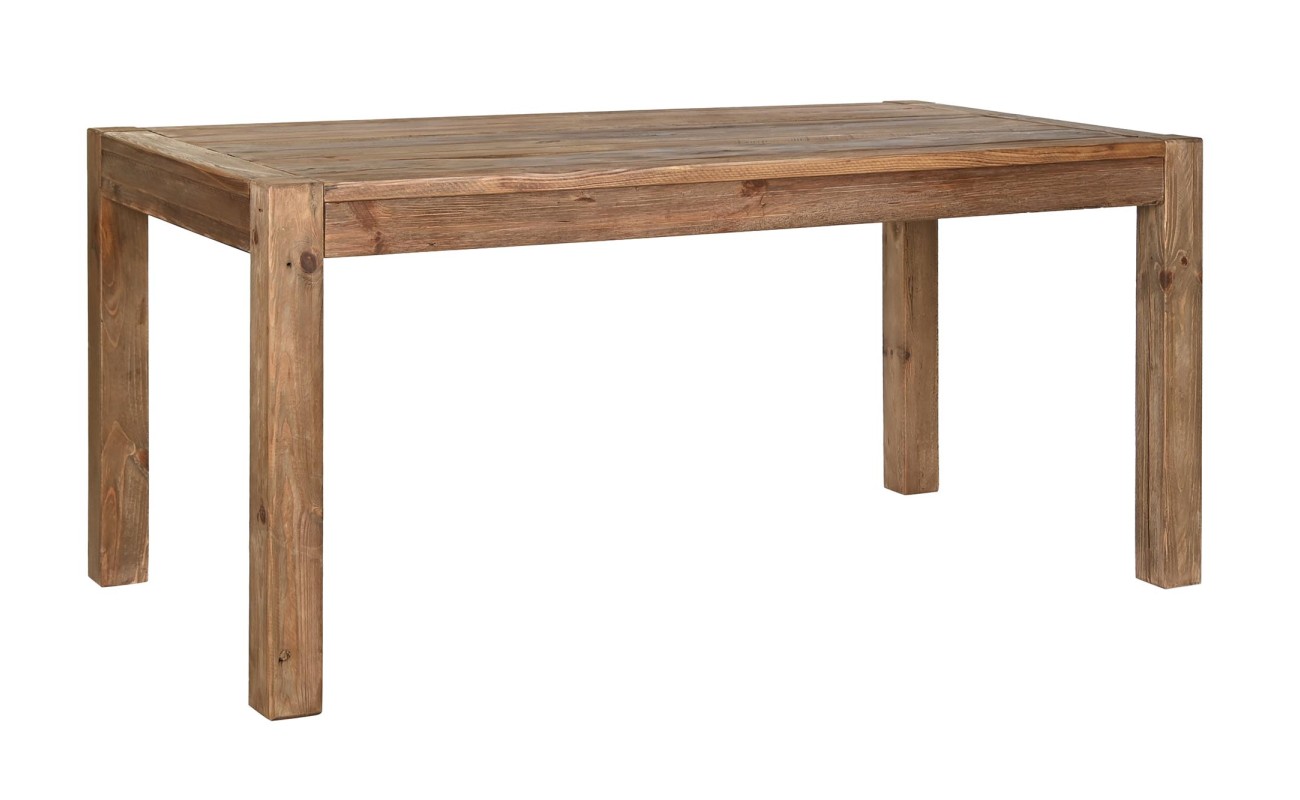 MESA COMEDOR MADERA RECICLADA 160X85X76 33,00