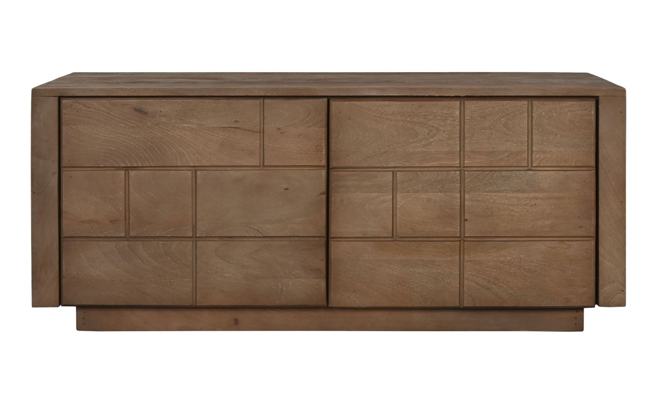 MUEBLE TV MANGO 110X50X46 34,50 NATURAL