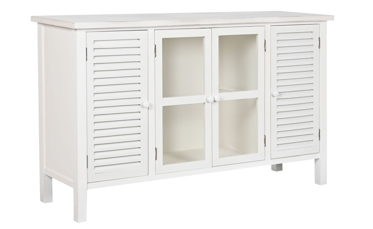 BUFFET ABETO MDF 130X40X80 BLANCO