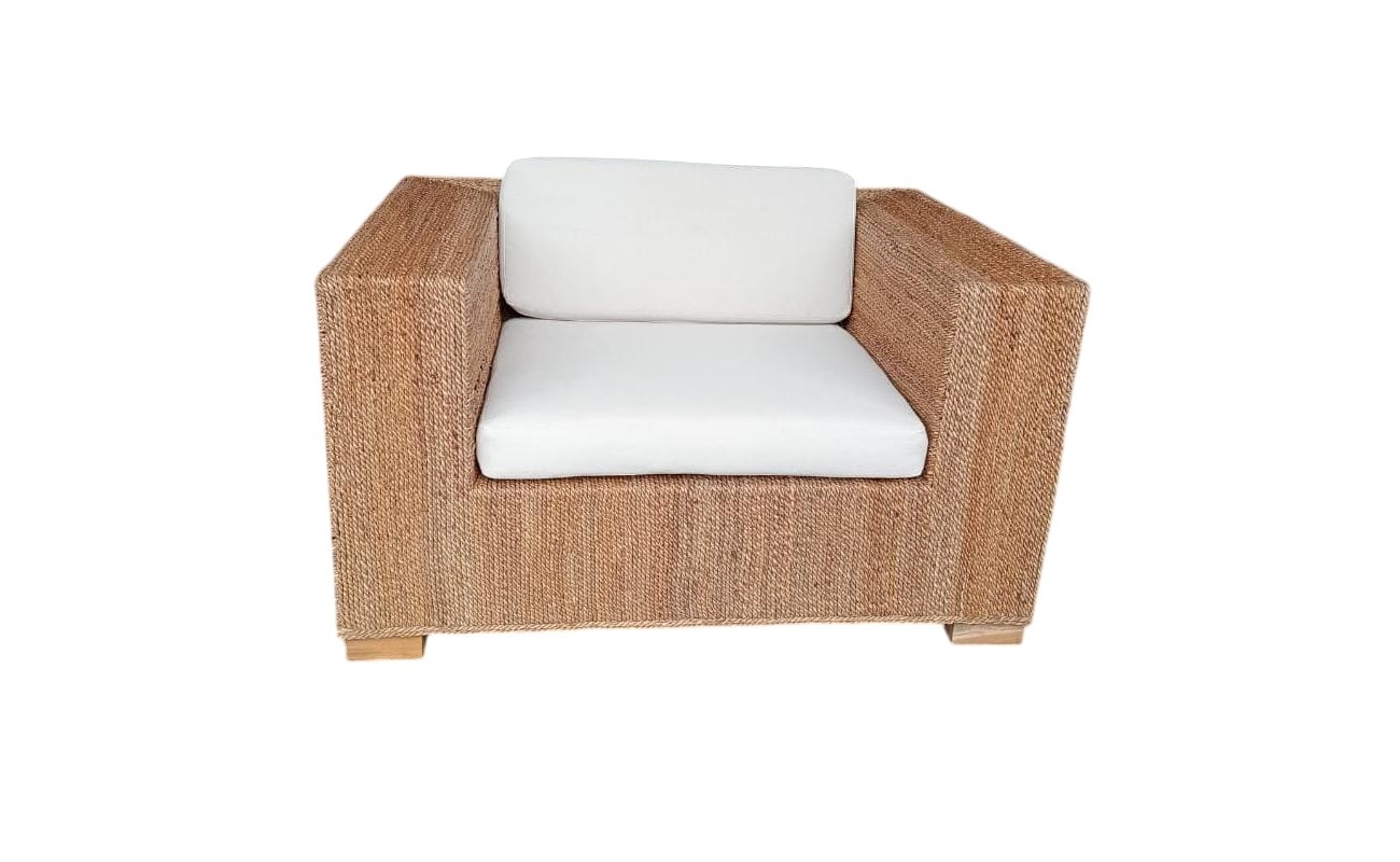 SILLON FIBRA 117X92X65 INCLUYE COJINES