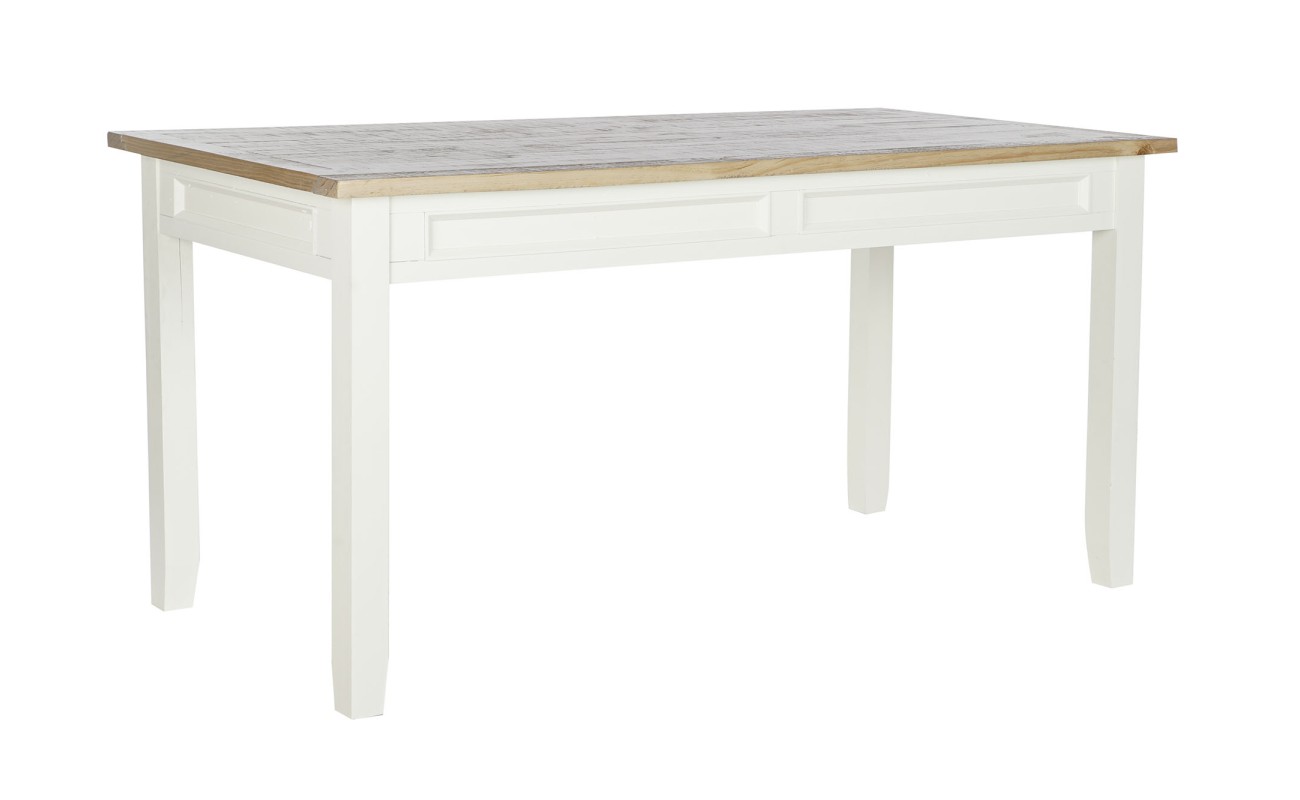 MESA COMEDOR PAULOWNIA 160X80X79 22,50 BEIGE