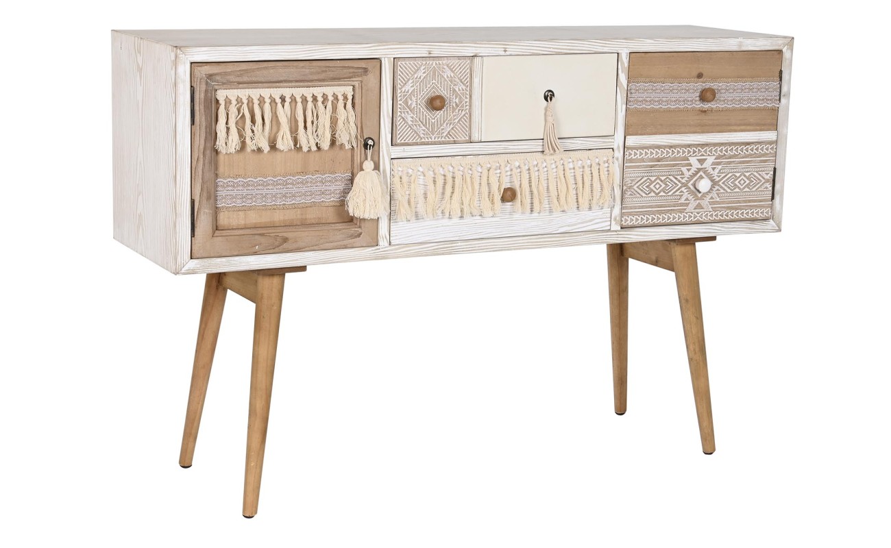 BUFFET ABETO ALGODON 120X35X80 BLANCO