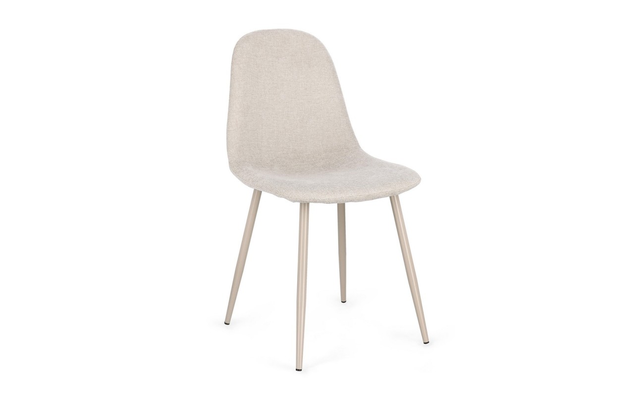 SILLA NEW IRELIA GRIS PAL./BEIGE