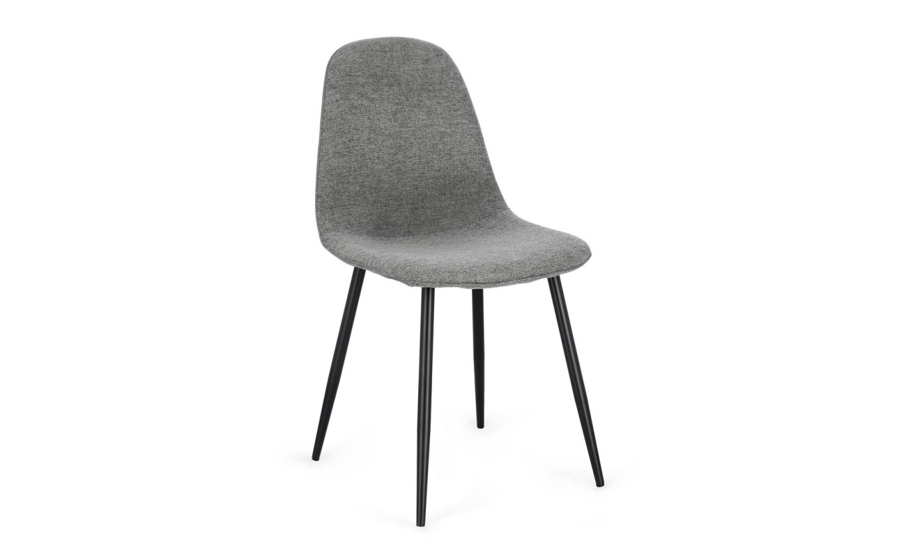 SILLA NEW IRELIA NEGRO/GRIS OSCURO