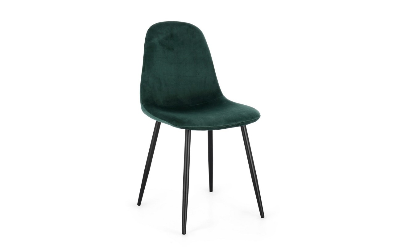 SILLA NEW IRELIA NEGRO/TERC.VERDE OSCURO